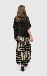 Load image into Gallery viewer, Back full body view of the alembika brown nomad oversized top
