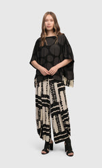 Load image into Gallery viewer, Front full body view of the alembika brown nomad oversized top
