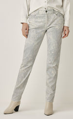 Load image into Gallery viewer, Summum Marble Skinny Fit Trousers
