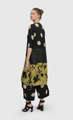 Load image into Gallery viewer, Back full body view of a woman wearing the alembika Alembika Galliano Mix Relaxed Dress
