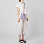 Load image into Gallery viewer, Behno Tina Mini Crinkle Ruched Baguette
