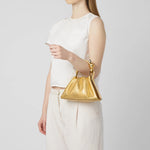 Load image into Gallery viewer, Behno Tina Mini Crinkle Ruched Baguette
