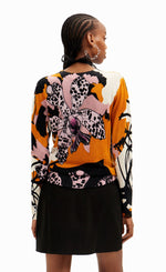 Load image into Gallery viewer, Desigual M. Christian Lacroix Orchid Pullover
