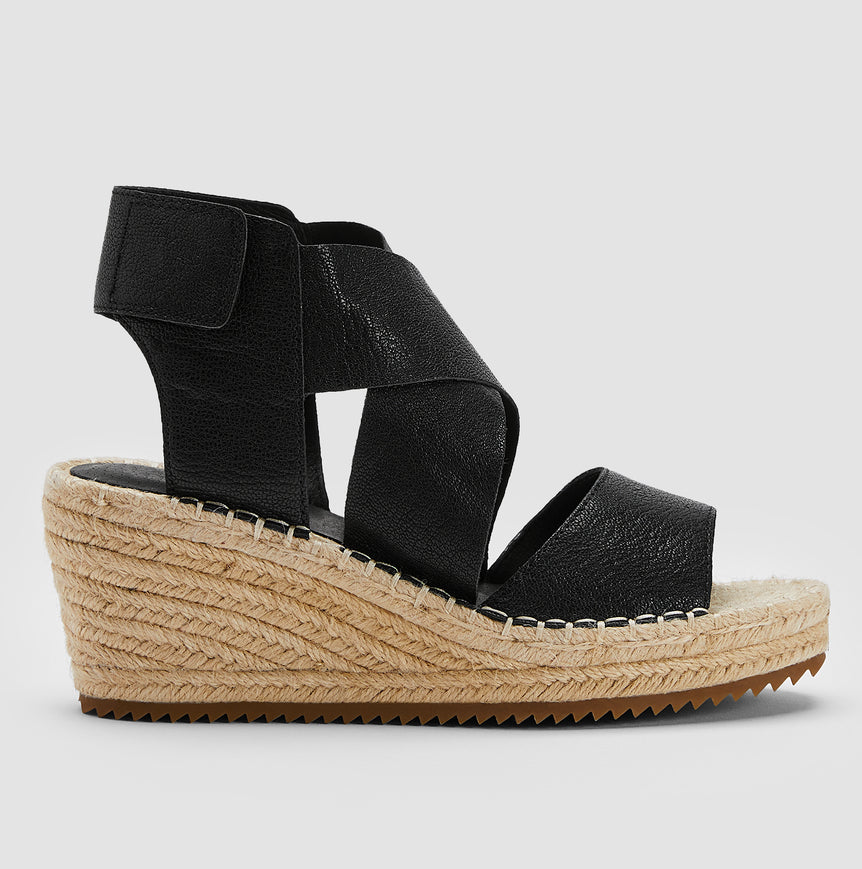 Side view of the Eileen Fisher Wilda Wedge