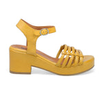 Load image into Gallery viewer, Outer side view of the miz mooz graciela in the color ochre
