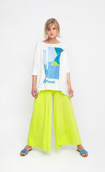 Load image into Gallery viewer, Front full body view of the ozai n ku seaview oversized tee.
