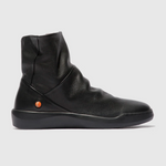 Load image into Gallery viewer, side view of black ankle boot
