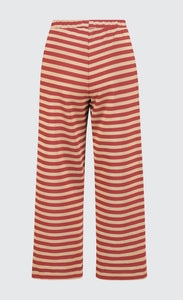 Back view of the Alembika Urban Red Striped Pant