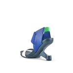 Load image into Gallery viewer, Back inner side view of the united nude eamz raiko in cobalt.
