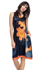 Load image into Gallery viewer, Beate Heymann Black Mandarin Dress
