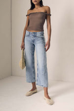 Load image into Gallery viewer, Le Jean Selena Crop
