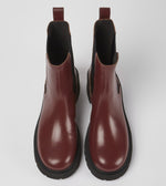 Load image into Gallery viewer, Milah Burgundy Leather Boot
