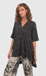 Load image into Gallery viewer, Alembika Urban Essential Trapeze Galaxy Top
