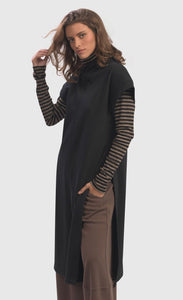 Alembika Black Urban Lava Tunic Dress