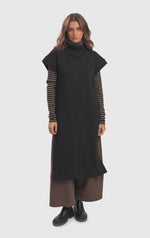 Load image into Gallery viewer, Alembika Black Urban Lava Tunic Dress
