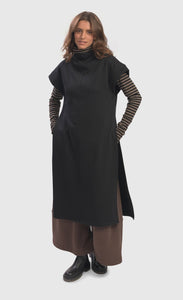 Alembika Black Urban Lava Tunic Dress