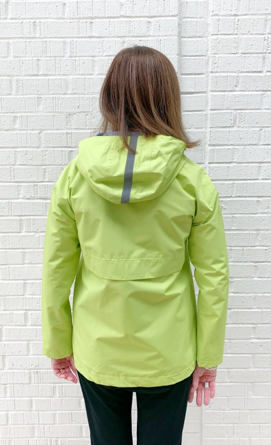 Nikki Jones Lime Magic Print Rain Jacket – ModeAlise