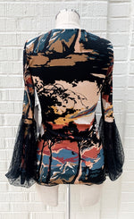 Load image into Gallery viewer, Petit Pois Double Layer Crew Top
