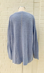 Henry Christ Blue Wool/Cashmere Sweater