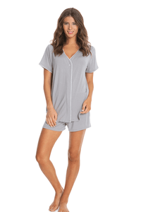 Barefoot Dreams Piped Jersey PJ Set - ModeAlise