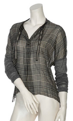Load image into Gallery viewer, Beate Heymann Checkered Blouse

