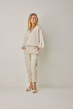 Load image into Gallery viewer, Summum Placket Boxy Pullover
