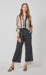 Load image into Gallery viewer, Summum Multicolor Striped Blouse
