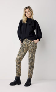 Summum Paisley Velvet Pants