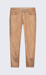 Load image into Gallery viewer, Summum Skinny Foil-Coated Trousers
