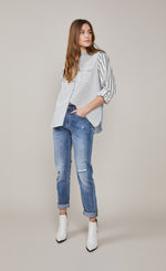 Load image into Gallery viewer, Summum Mixed Striped Shirt
